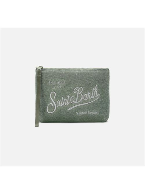 Pochette Aline Lurex verde acqua con effetto lurex MC2 SAINT BARTH | ALI0013/03006L